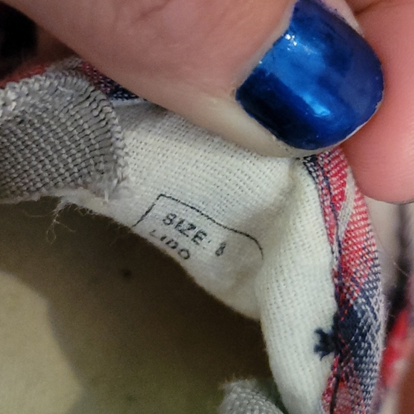 Roxy red, white & blue slip-ons Size 8 - Picture 6 of 8